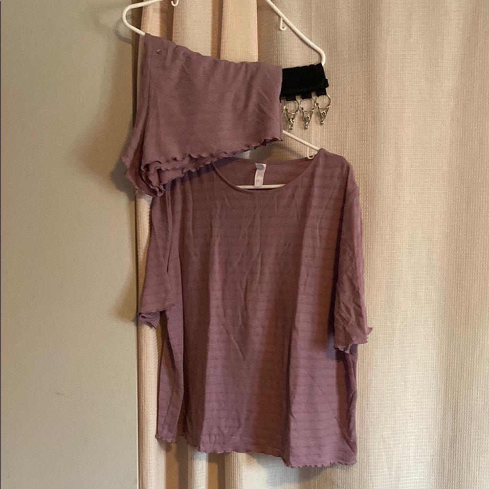 Mauve Pajama Set